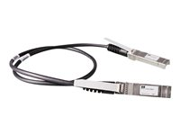 HPE X240 Direct Attach Cable - Verkkokaapeli - SFP+ to SFP+ - 0.65 m malleihin HPE 5120, 5500, 59XX, 75XX; FlexFabric 1.92, 11908, 12902; Modular Smart Array 1040 JD095C