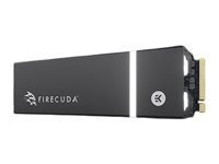 Seagate FireCuda 540 ZP1000GM3A014 - SSD - 1 Tt - sisäinen - M.2 2280 - PCI Express 5.0 x4 (NVMe) - integroitu lämpölevy - sekä 3 vuoden Seagate Rescue Data Recovery ZP1000GM3A014