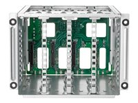 HPE Front/Tertiary Stackable Drive Cage Kit - Tallennusasemakehikko - 2SFF x4 U.3 Basic Carrier - 2.5" malleihin ProLiant DL345 Gen11 P57110-B21