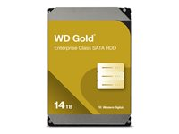 WD Gold WD142KRYZ - Kiintolevyasema - Enterprise - 14 Tt - sisäinen - 3.5" - SATA 6Gb/s - 7200 kierrosta/min - puskuri: 512 Mt WD142KRYZ