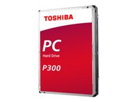 Toshiba P300 Desktop PC - Kiintolevyasema - 1 Tt - sisäinen - 3.5" - SATA 6Gb/s - 7200 kierrosta/min - puskuri: 64 Mt HDWD110UZSVA