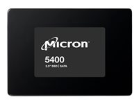 Micron 5400 PRO - SSD - salattu - 960 GB - sisäinen - 2.5" - SATA 6Gb/s - AES 256 bittiä - Self-Encrypting Drive (SED), TCG Enterprise SSC MTFDDAK960TGA-1BC16ABYYR