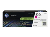 HP 220X - Magenta - alkuperäinen - LaserJet - väriainekasetti (W2203X) malleihin Color LaserJet Pro MFP 4301, MFP 4303 W2203X