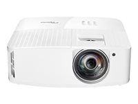 Optoma UHD35STx - DLP-projektori - 3D - 3600 lumenia - 3840 x 2160 - 16:9 - 4K - lyhytheittoinen kiinteä objektiivi E9PV7KJ01EZ1