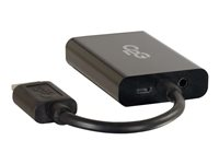 C2G HDMI to VGA + Audio Adapter - HDMI to VGA + Audio Converter - 1080p - Videomuunnin - HDMI - VGA - musta 41351