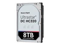 WD Ultrastar DC HC310 HUS728T8TALN6L4 - Kiintolevyasema - 8 Tt - sisäinen - 3.5" - SATA 6Gb/s - 7200 kierrosta/min - puskuri: 256 Mt 0B36402