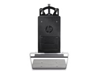 HP Integrated Work Center Stand Desktop Mini / Thin Clients - Näytön/pöytäkoneen jalusta - 17"-24" malleihin HP t430, t430 v2, t540, t628; Elite 600 G9, 800 G9, t655; EliteDesk 800 G2; Pro t550 G1V61AA