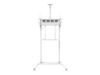 Multibrackets M Floorstand XL - Kärry - moottorikäyttöinen malleihin LCD-TV - valkoinen -näytön koko: 42"-100" - lähtö: DC 32 V 7350105210167