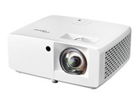 Optoma ZH350ST - DLP-projektori - laser - kannettava - 3D - 3500 lumenia - Full HD (1920 x 1080) - 16:9 - 1080p - lyhytheittoinen kiinteä objektiivi E9PD7KK31EZ3