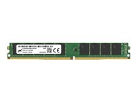 Micron - DDR4 - moduuli - 16 Gt - DIMM 288 nastaa erittäin litteä - 3200 MHz / PC4-25600 - CL22 - 1.2 V - puskuroimaton - ECC MTA18ADF2G72AZ-3G2R1R