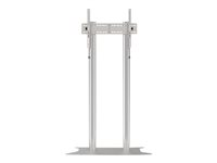 Multibrackets M Display Stand 180 Dual Pillar - Teline malleihin litteä paneeli - alumiini - hopea -näytön koko: 70"-110" -kiinnitysliitäntä: enintään 800 x 600 mm - lattialla seisova 7350073732555