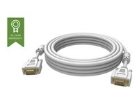 Vision Techconnect - VGA kaapeli - HD-15 (VGA) (uros) to HD-15 (VGA) (uros) - 10 m - valkoinen TC 10MVGAP