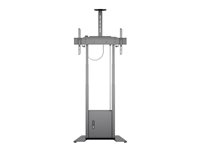 Multibrackets M Motorized Floorbase - Sähköinen nosto malleihin LCD-tv / kamera - musta -näytön koko: 42"-100" - lattialla seisova 7350073738588