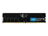 Crucial - DDR5 - moduuli - 32 Gt - DIMM 288 nastaa - 5200 MHz / PC5-41600 - CL42 - 1.1 V - puskuroimaton - non-ECC CT32G52C42U5