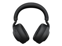 Jabra Evolve2 85 UC Stereo - Kuulokkeet + mikrofoni - täysikokoinen - Bluetooth - langaton, langallinen - aktiivinen melunpoisto - 3,5 mm jakkiliitin - melua vaimentava - musta 28599-989-999