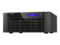 QNAP TS-h1290FX - NAS-palvelin - 12 telineet - SATA 6Gb/s / PCIe (NVMe) / U.2 - RAM 64 Gt - 25 Gigabit Ethernet / 2.5 Gigabit Ethernet - iSCSI tuki TS-H1290FX-7232P-64G