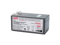 APC Replacement Battery Cartridge #47 - UPS akku - 1 x akku/paristo - Lyijyhappo - 3200 mAh - musta malleihin P/N: BE325, BE325-CN, BE325-FR, BE325-GR, BE325-IT, BE325-LM, BE325R, BE325R-CN, BE325-UK RBC47