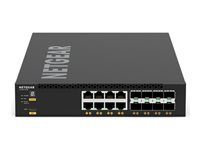 NETGEAR M4350 Series M4350-8X8F - Kytkin - L3 - Hallinnoitu - 8 x 10/100/1000/2.5G/5G/10GBase-T + 8 x 1 Gigabit / 10 Gigabit SFP+ - ilmavirtaus edestä taaksepäin - telineeseen asennettava XSM4316-100NES