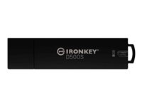 Kingston IronKey D500S - USB Flash-asema - salattu - 8 Gt - USB 3.2 Gen 1 - TAA-yhteensopiva IKD500S/8GB