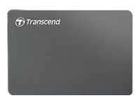 Transcend StoreJet 25C3 - Kiintolevyasema - 2 Tt - ulkoinen (kannettava) - 2.5" - USB 3.0 - raudan harmaa TS2TSJ25C3N