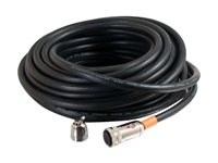 C2G RapidRun Multi-Format Runner Cable - CMG-rated - Video-/audiokaapeli - MUVI-liitin naaras to MUVI-liitin naaras - 30.5 m - musta 87113