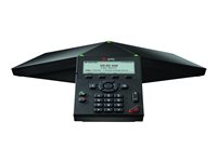 Poly Trio 8300 - VoIP-neuvottelupuhelin - sekä Bluetooth-liitäntä - 3-suuntainen puhelukyky - SIP, SRTP, SDP - 3 linjaa - musta - hallinnon GSA - TAA-yhdenmukainen 849A2AA#AC3
