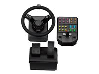 Logitech Heavy Equipment - G-Series - ratti- ja poljinsetti - langallinen malleihin PC 945-000062