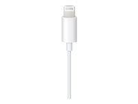 Apple Lightning to 3.5mm Audio Cable - Äänikaapeli - Lightning uros to 4-pole mini jack uros - 1.2 m - valkoinen MXK22ZM/A