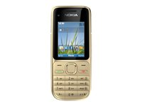 Nokia C2-01 - Matkapuhelin - 3G microSDHC paikka - 320 x 240 pikseliä - TFT - 3.2 megapikseliä - lämmin hopea A00002491