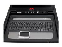 APC LCD Console - KVM-konsoli - 17" AP5717F