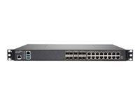 SonicWall NSa 3650 - Turvalaite - sekä 1 vuoden TotalSecure - 10GbE, 2.5GbE - 1U - telineeseen asennettava 01-SSC-4087