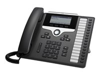 Cisco IP Phone 7861 - VoIP -puhelin - SIP, SRTP - 16 riviä - hiilenharmaa - uudelleenvalmistettu CP-7861-3PCC-K9=