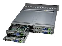 Supermicro BigTwin SuperServer 221BT-HNTR - telineasennettava ilman suoritinta - 0 Gt - ei kiintolevyä SYS-221BT-HNTR