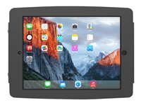 Compulocks iPad Pro 11" (1-4th Gen) Space Enclosure Wall Mount - Kotelo malleihin tabletti - lukittava - alumiini - musta -näytön koko: 11" -kiinnitysliitäntä: 100 x 100 mm - seinään asennettava malleihin Apple 11-inch iPad Pro (1. laitesukupolvi, 2. sukupolvi, 3. sukupolvi, 4. sukupolvi) 211SENB