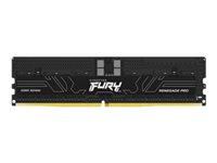 Kingston FURY Renegade Pro - DDR5 - moduuli - 32 Gt - DIMM 288 nastaa - 6800 MHz / PC5-54400 - CL34 - 1.4 V - rekisteröity - on-die ECC - musta KF568R34RB2-32