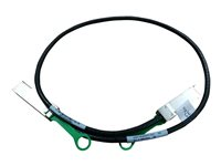 HPE X240 Direct Attach Copper Cable - 100GBase direct attach cable - QSFP28 (uros) to QSFP28 (uros) - 1 m malleihin Apollo 4200, 4200 Gen10; FlexFabric 12900E 36, 12XXX, 5930 2QSFP+, 5930 32, 5930 4-slot JL271A