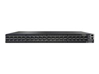 NVIDIA Quantum QM8700 - Kytkin - smart - 40 x HDR InfiniBand QSFP56 - ilmavirtaus takaa eteenpäin - telineeseen asennettava 920-9B110-00FH-0MD