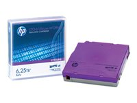 HPE - LTO Ultrium WORM 6 - 2.5 Tt / 6.25 Tt - kirjoitettavat etiketit - violetti malleihin StorageWorks SAS Rack-Mount Kit C7976BW