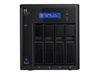 WD My Cloud EX4100 WDBWZE0320KBK - NAS-palvelin - 4 telineet - 32 Tt - HDD 8 Tt x 4 - RAID RAID 0, 1, 5, 10, JBOD, 5 hot spare - RAM 2 Gt - Gigabit Ethernet - iSCSI tuki WDBWZE0320KBK-EESN