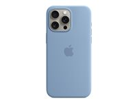 Apple - Takakansi matkapuhelimelle - MagSafe-yhteensopiva - silikoni - talven sininen malleihin iPhone 15 Pro Max MT1Y3ZM/A