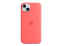 Apple - Takakansi matkapuhelimelle - MagSafe-yhteensopiva - silikoni - guava malleihin iPhone 15 Plus MT163ZM/A