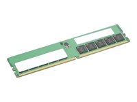Lenovo - DDR5 - moduuli - 32 Gt - DIMM 288 nastaa - 5600 MHz - puskuroimaton - ECC - vihreä malleihin ThinkStation P3 30GS 4X71N34266