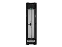 HPE 600mm x 1200mm G2 Enterprise Shock Rack - Teline - musta hopeisilla vivahteilla - 42U - 19" malleihin ProLiant for Microsoft Azure Stack P9K40A