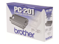 Brother PC201 - Musta - tulostinnauha malleihin Brother MFC-1770, MFC-1780, MFC-1870, MFC-1970; IntelliFAX 1170, 1270, 1570, 1575 PC201