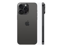 Apple iPhone 15 Pro Max - 5G älypuhelin - Kaksois-SIM / sisäinen muisti 512 Gt - OLED-näyttö - 6.7" - 2796 x 1290 pixels (120 Hz) - 3 takakameraa 48 MP, 12 MP, 12 MP - front camera 12 MP - musta titaani MU7C3QN/A