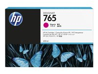 HP 765 - 400 ml - magenta - alkuperäinen - mustepatruuna malleihin DesignJet T7200 Production Printer F9J51A