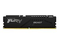 Kingston FURY Beast - DDR5 - moduuli - 32 Gt - DIMM 288 nastaa - 5200 MHz / PC5-41600 - CL40 - 1.25 V - puskuroimaton - on-die ECC KF552C40BB-32
