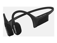 Suunto Wing - Kuulokkeet mikrofonilla varustettu - korva auki - kiinnitys niskan taakse - Bluetooth - langaton - musta SS050942000