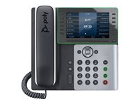 Poly Edge E500 - VoIP -puhelin toiminnolla soittajan tunnistin/odotetaan soittoa - 3-suuntainen puhelukyky - SIP, SDP - 48 linjaa 82M94AA
