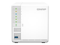 QNAP TS-364 - NAS-palvelin - 3 telineet - RAID 5 - RAM 4 Gt - 2.5 Gigabit Ethernet - iSCSI tuki TS-364-4G